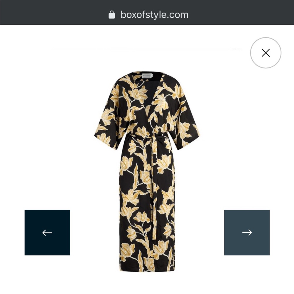 Maison Du Soir floral robe